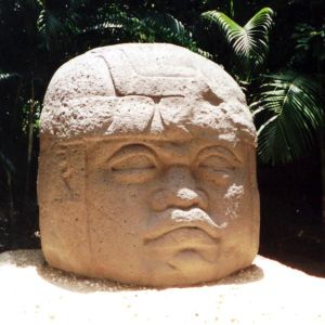 The Olmec Heads, Mexico